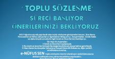 TOPLU SÖZLEŞME SÜRECİ BAŞLIYOR