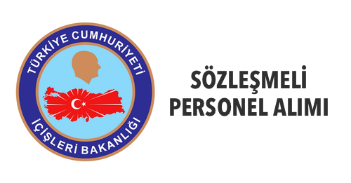 İçişleri Bakanlığına 1545 Sözleşmeli Personel Alımı