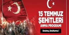 15 TEMMUZDA MEYDANLARDAYIZ