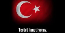 TERÖR SALDIRISINI LANETLİYORUZ